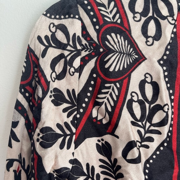 FARM RIO Passion Wrap Mini Dress Size Small - Picture 6 of 13